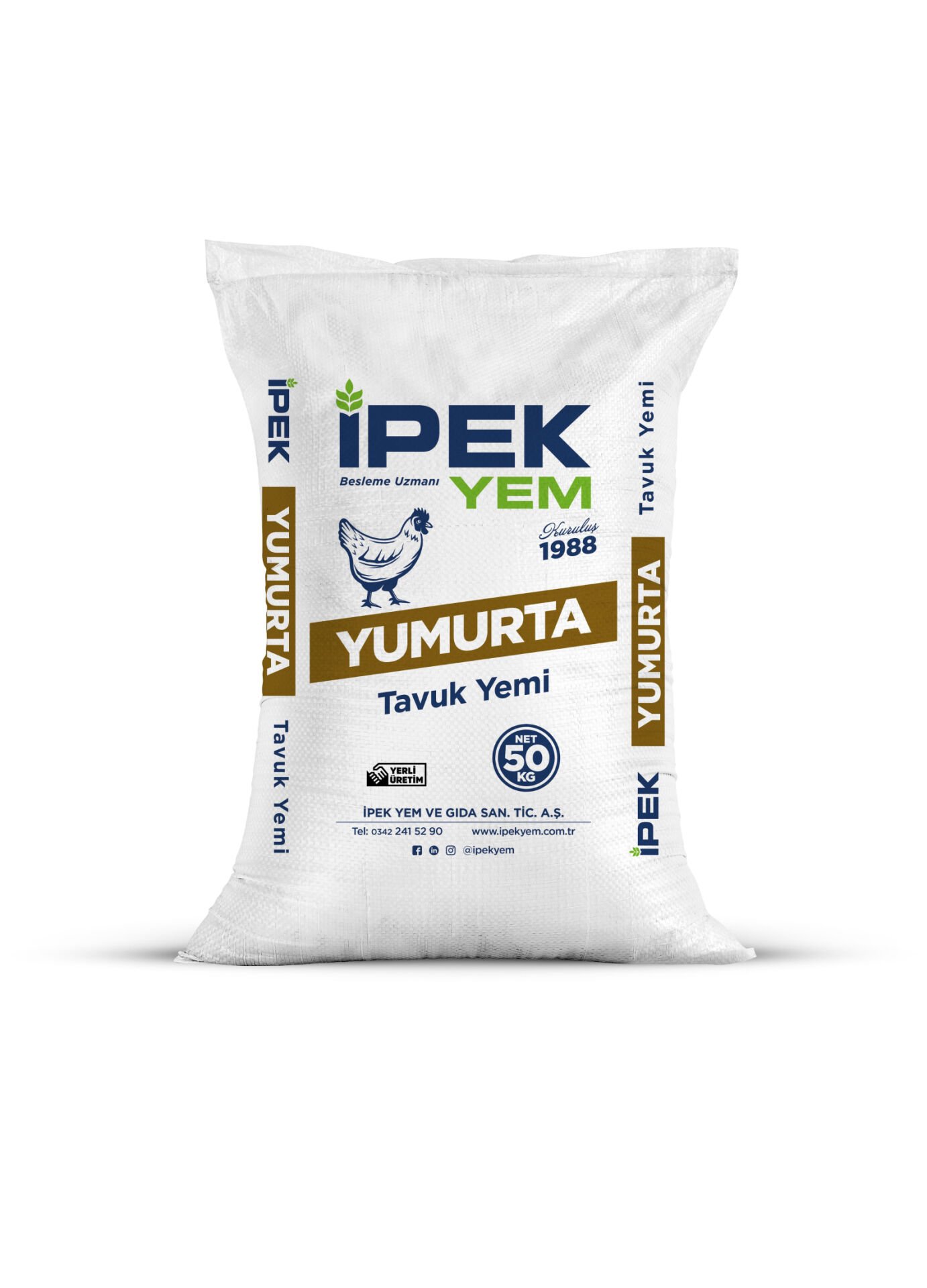 İPEK YUMURTA TAVUK YEMİ 25 KG