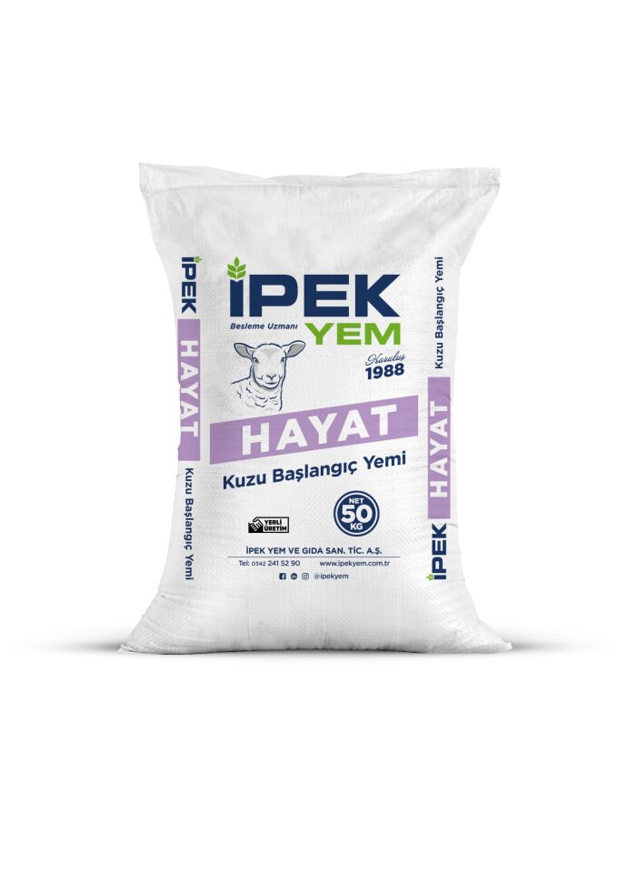 İPEK BUZAĞI BÜYÜTME YEMİ PELET 25 KG ( 17 PRT. )