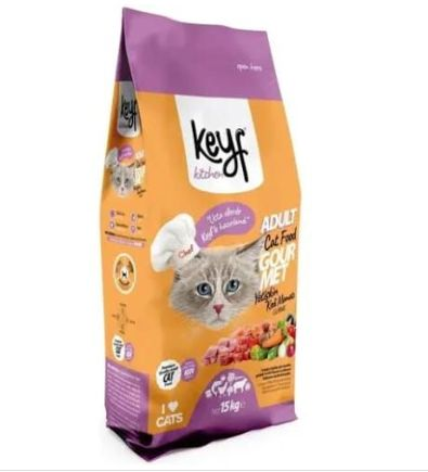 KEYF GURME KEDİ MAMASI 15 KG